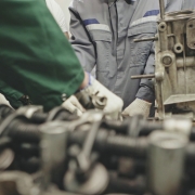 Diesel engine service
